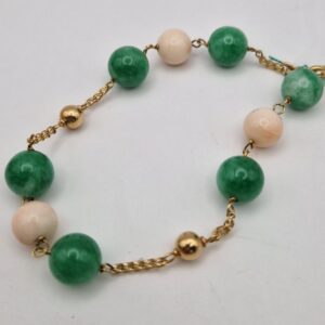 Bracciale Corallo e Avventurina