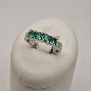 Anello veretta di "Smeraldi"