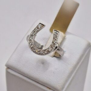 Anello porta fortuna "ferro di cavallo"