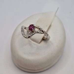 Anello Rubino