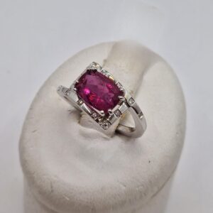 Anello "Rubellite"