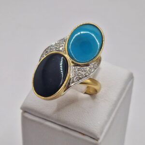 Anello onice e neolite