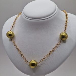 Collier con Perle in oro