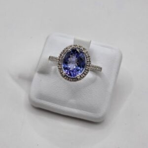 Anello Tanzanite