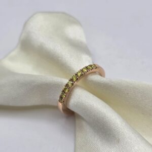 Anello fedina “ Diamanti Yellow”