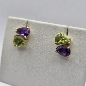 Orecchini “Ametista e Peridoto”
